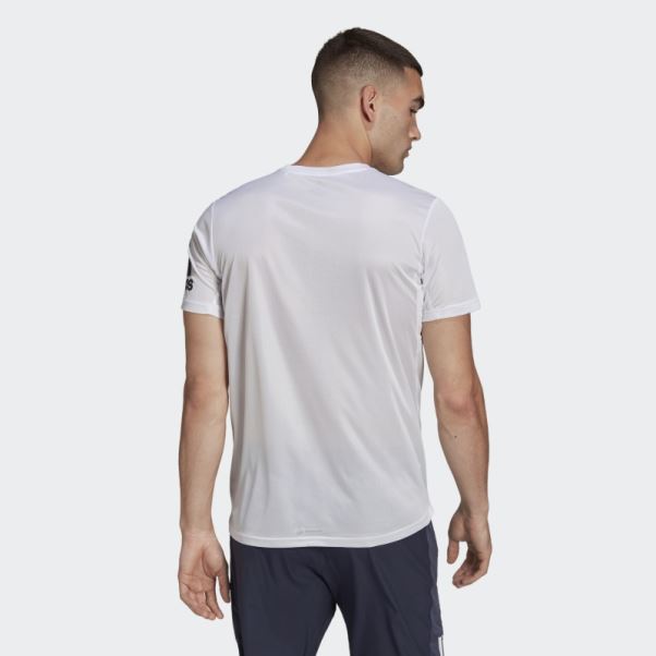T-shirt Run It Blanc Adidas