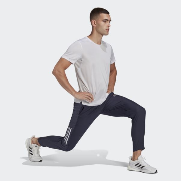 T-shirt Run It Blanc Adidas