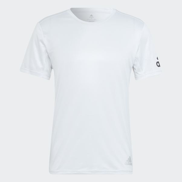 T-shirt Run It Blanc Adidas