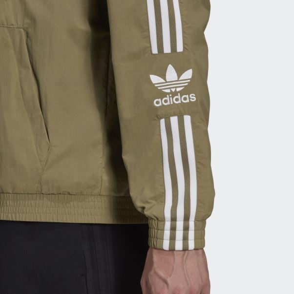 Adidas Adicolor Classics Lock-up Trèfle Track Top Orbite Vert