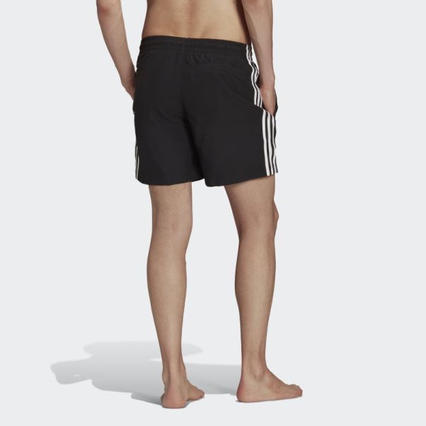 Short De Bain Adicolor Classics 3 Bandes Noir Adidas