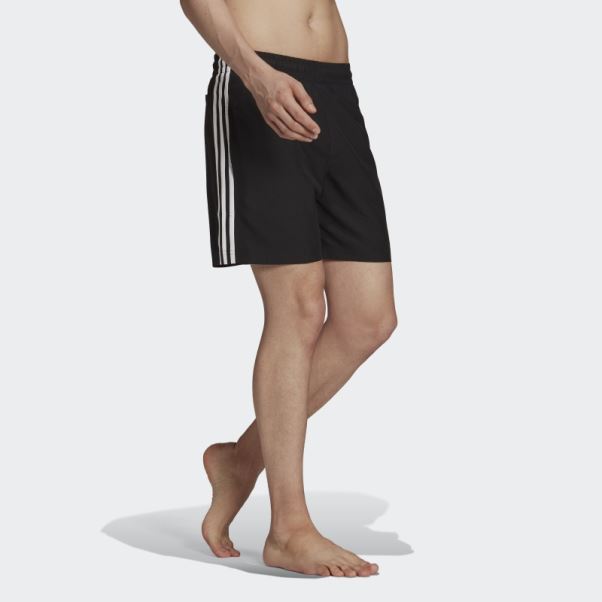 Short De Bain Adicolor Classics 3 Bandes Noir Adidas