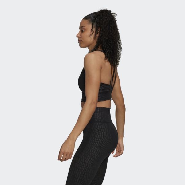 Soutien-gorge Long à Maintien Moyen Powerimpact Training Noir Adidas