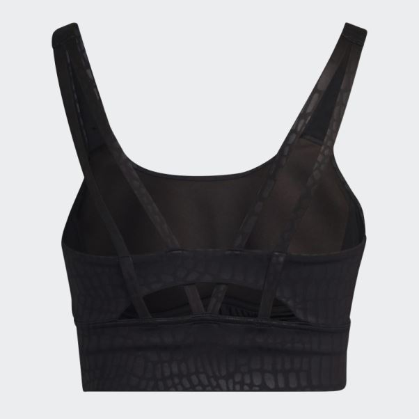 Soutien-gorge Long à Maintien Moyen Powerimpact Training Noir Adidas