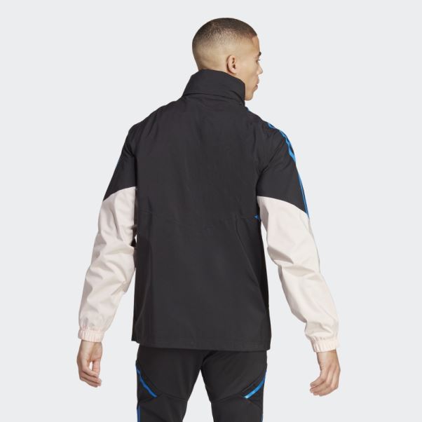 Veste Manchester United Condivo 22 Storm Adidas Noir