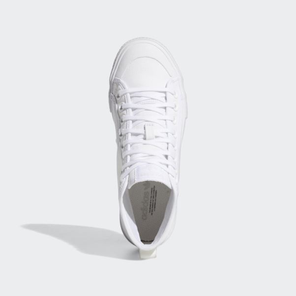 Nizza Trek Chaussures Blanc Adidas