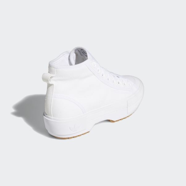 Nizza Trek Chaussures Blanc Adidas