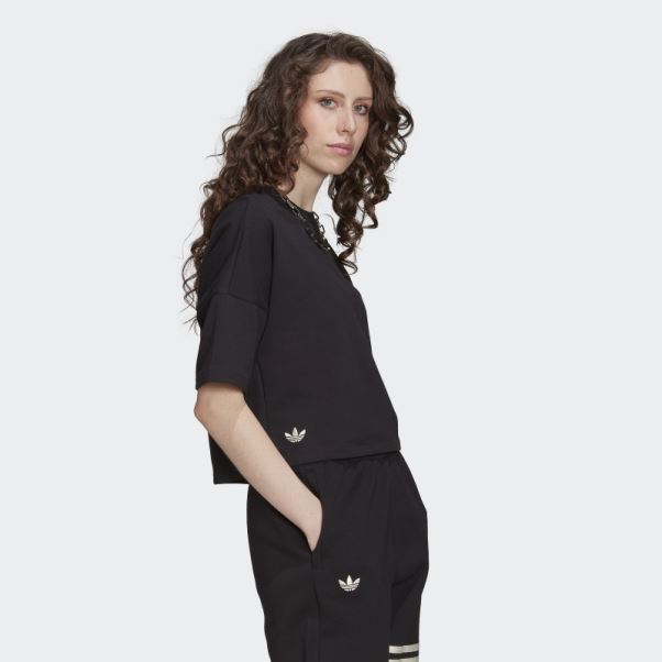Tee Shirt Adidas Adicolor Neuclassics Noir