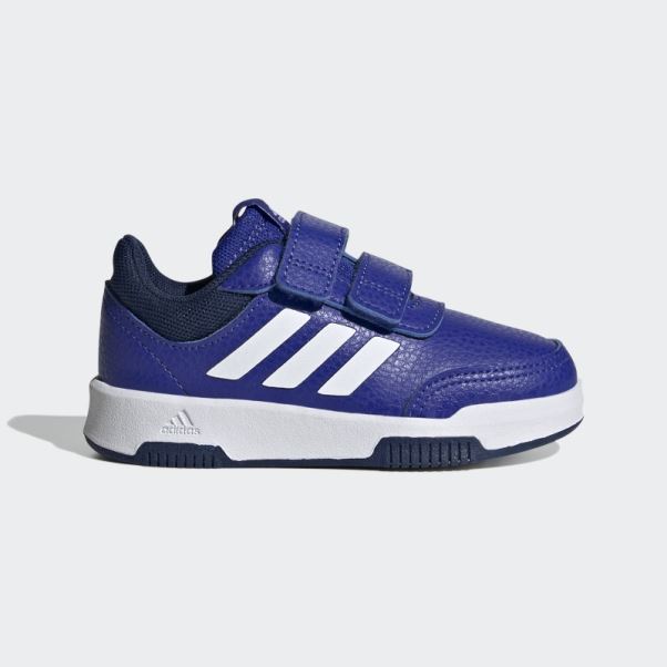 Adidas Tensaur Bleu Foncé Chaud Chaussures à Crochets Et Boucles