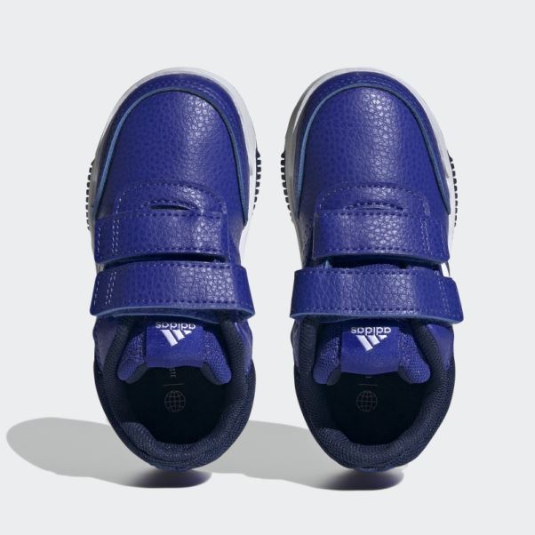Adidas Tensaur Bleu Foncé Chaud Chaussures à Crochets Et Boucles