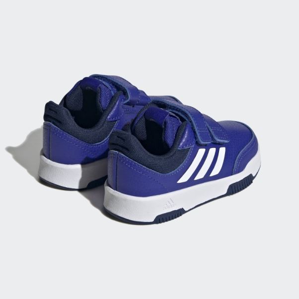 Adidas Tensaur Bleu Foncé Chaud Chaussures à Crochets Et Boucles