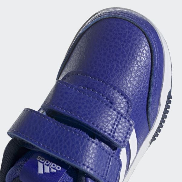 Adidas Tensaur Bleu Foncé Chaud Chaussures à Crochets Et Boucles