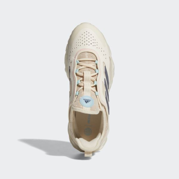 Mode Ecru Teinte Adidas Web Boost Running Sportswear Lifestyle Chaussures
