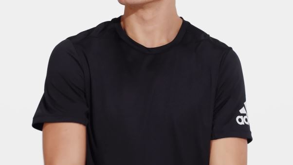 Tee Shirt Adidas Run It Noir