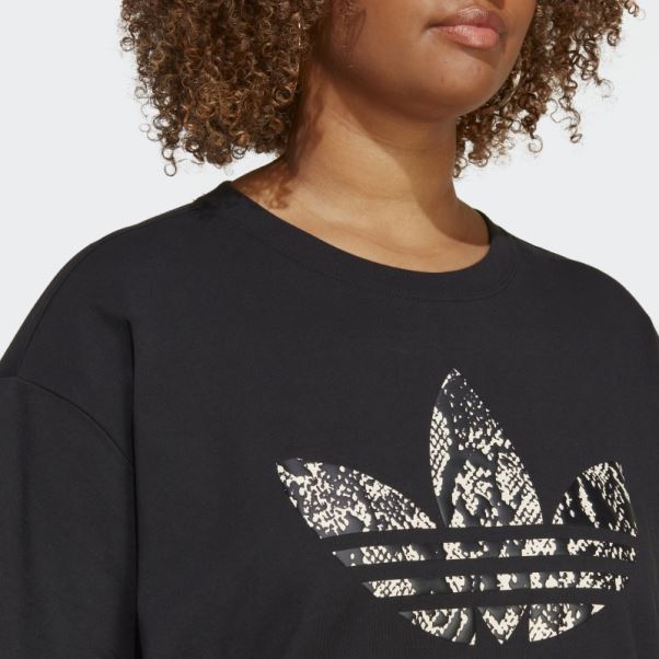 T-shirt Graphique Adidas (taille Plus) Noir