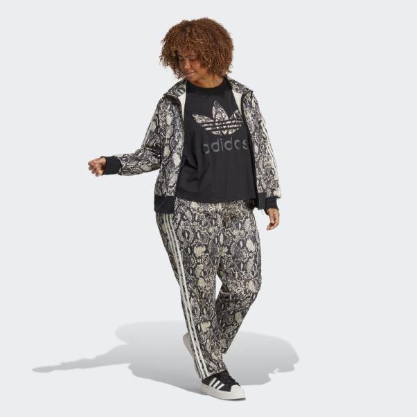 T-shirt Graphique (taille Plus) Noir Adidas