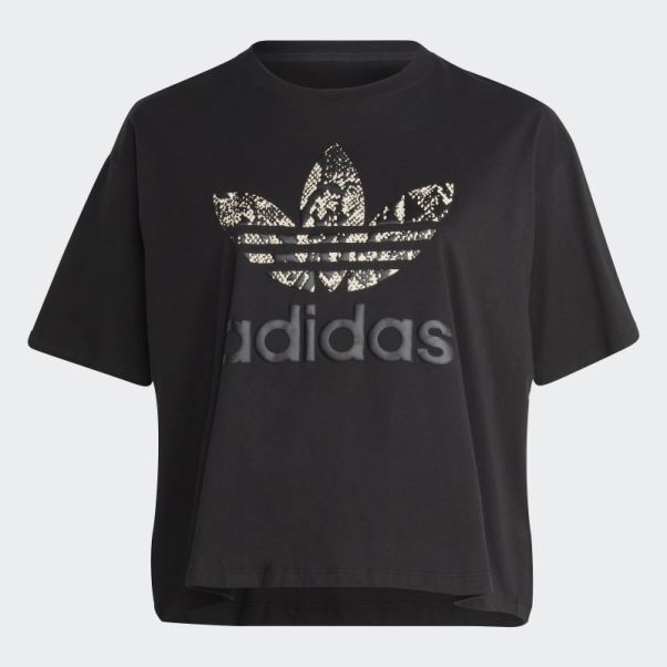 T-shirt Graphique (taille Plus) Noir Adidas