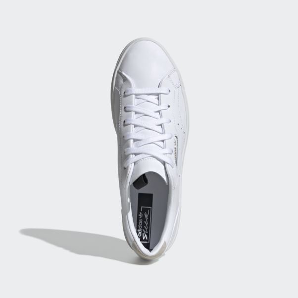 Adidas Blanche Et Blanche