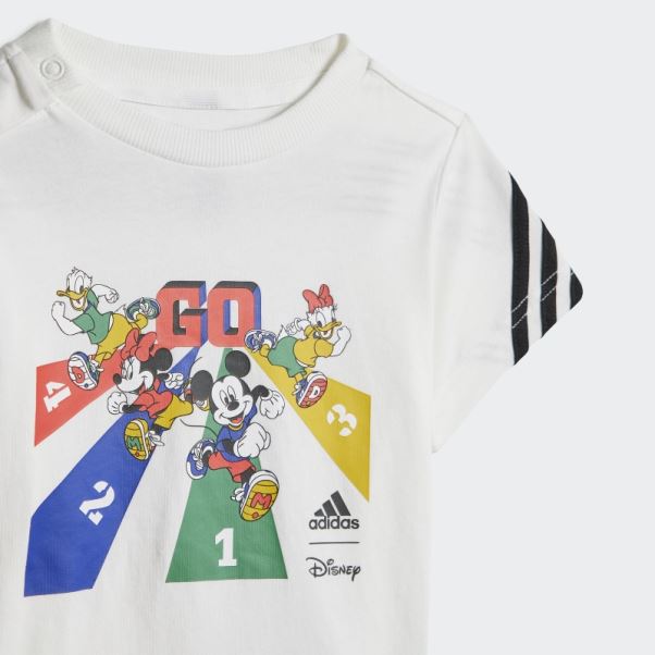 Ensemble Cadeau Adidas X Disney Mickey Mouse Blanc Chaud