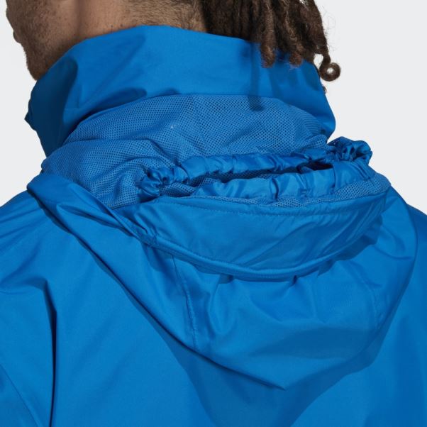 Adidas Terrex Multi Rain.rdy Veste De Pluie Deux Couches Bleu Choc