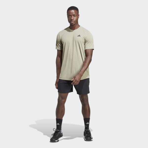 T-shirt De Tennis Adidas Club 3-stripes Caillou Argenté