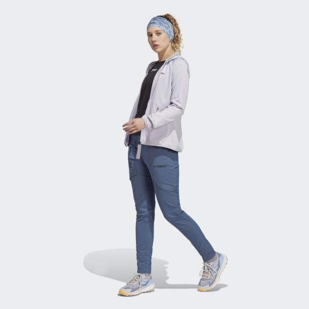 Veste De Randonnée à Capuche Silver Terrex Tech Flooce Light D'aube Adidas