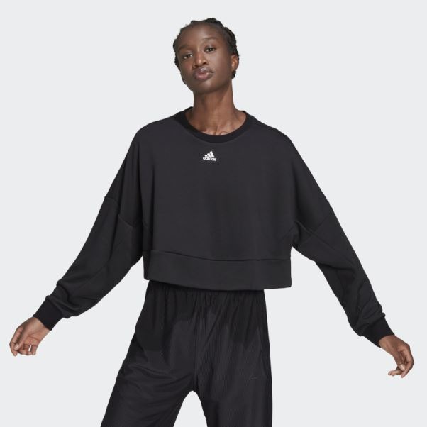 Sweat Ample Aeroready Studio Noir Adidas