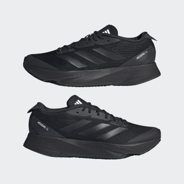 Adidas Adizero Sl Chaussures De Course Noir Mode