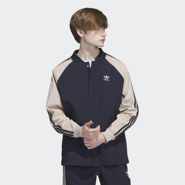 Veste Tissée Adidas Sst Encre