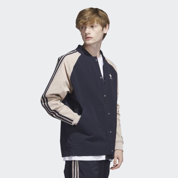 Veste Tissée Adidas Sst Encre
