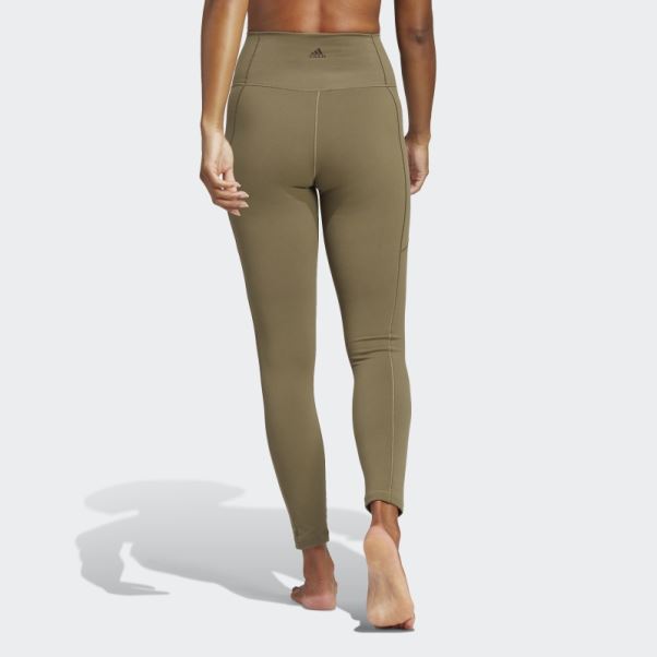 Adidas Yoga Studio 7/8 Legging Olive