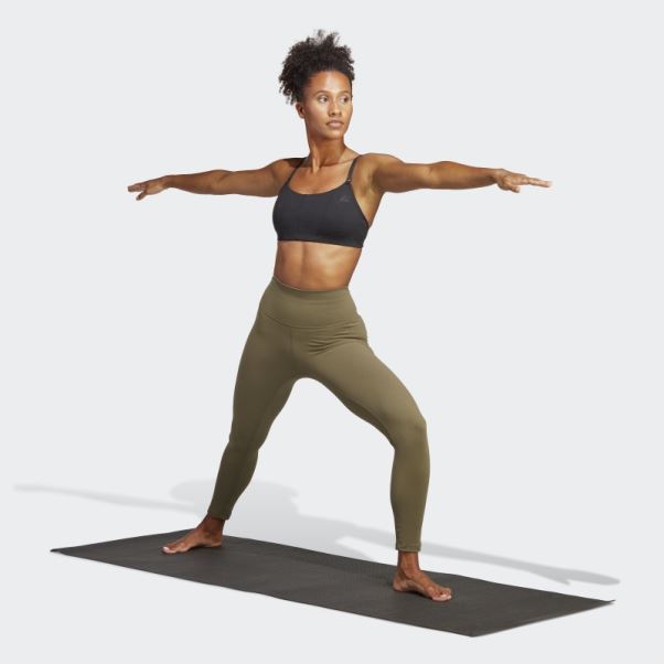 Adidas Yoga Studio 7/8 Legging Olive