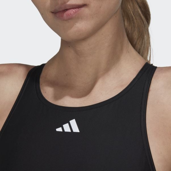 Maillot De Bain Bande Adidas Noir
