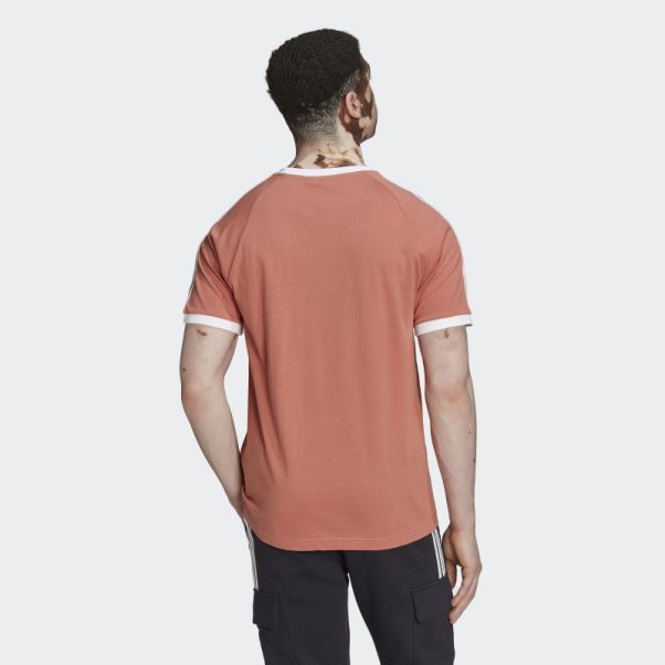 T-shirt Adidas Adicolor Classics à 3 Bandes Terre