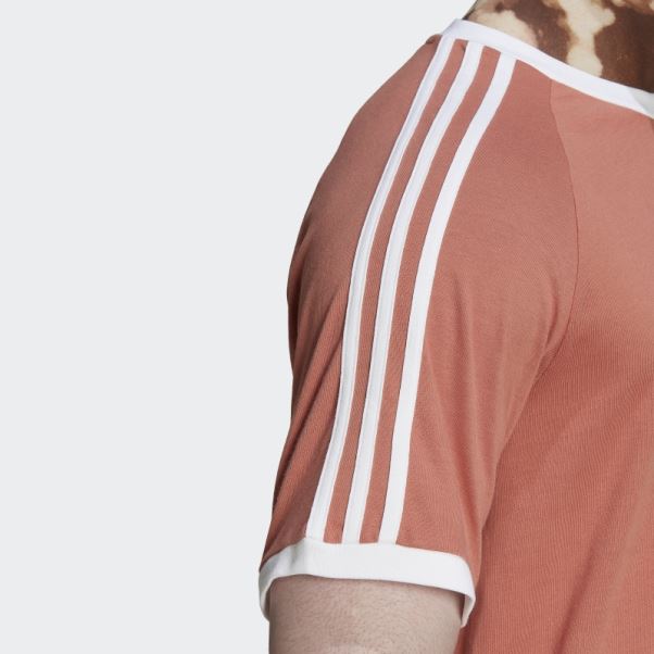 T-shirt Adidas Adicolor Classics à 3 Bandes Terre