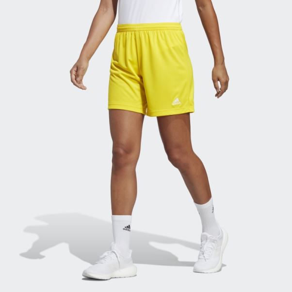Adidas Entrada 22 Short Jaune