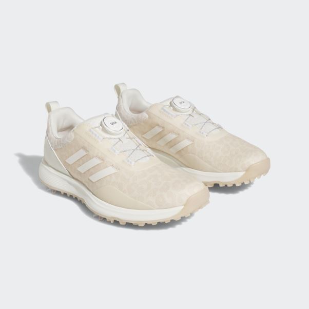 Chaussure De Golf Adidas S2g Boa Blanche