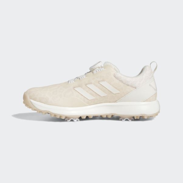 Chaussure De Golf Adidas S2g Boa Blanche