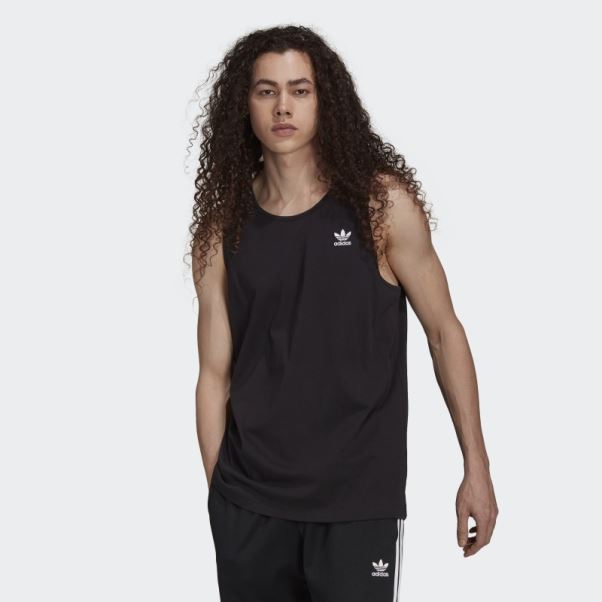 Débardeur Trèfle Adidas Adicolor Essentials Noir