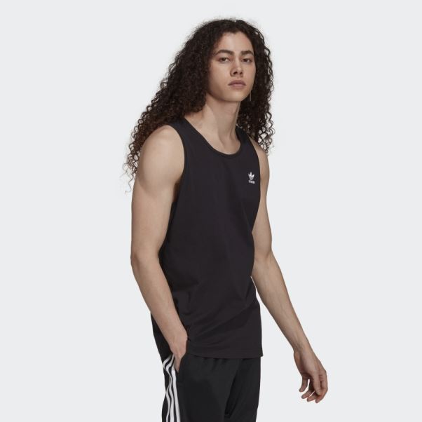 Débardeur Trèfle Adidas Adicolor Essentials Noir
