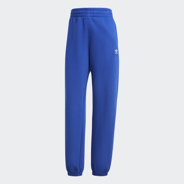 Pantalon De Jogging En Molleton Essentials Bleu Adidas Fashion