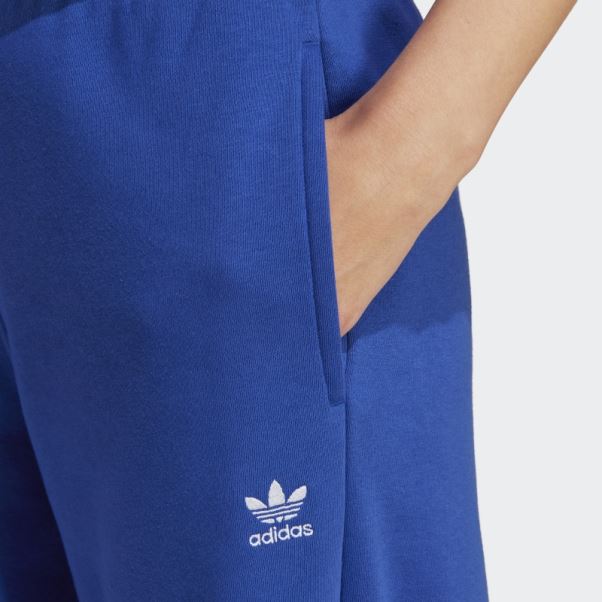 Pantalon De Jogging En Molleton Essentials Bleu Adidas Fashion