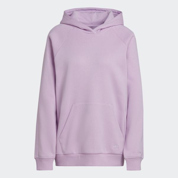 Tout Szn Polaire Copain Sweat à Capuche Lilas Adidas