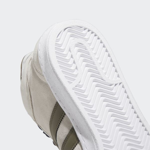 éternuement Superskate Chaussures Adidas Blanc