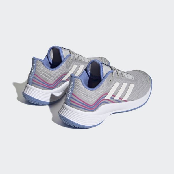 Chaussures De Volley-ball Novaflight Grises Adidas