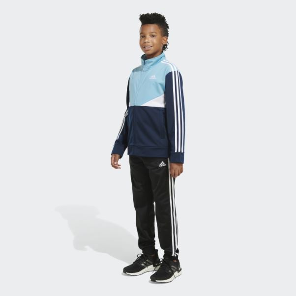 Adidas Clrblk Tricot Jkt 23 Bleu Marine