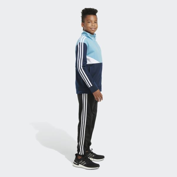 Adidas Clrblk Tricot Jkt 23 Bleu Marine