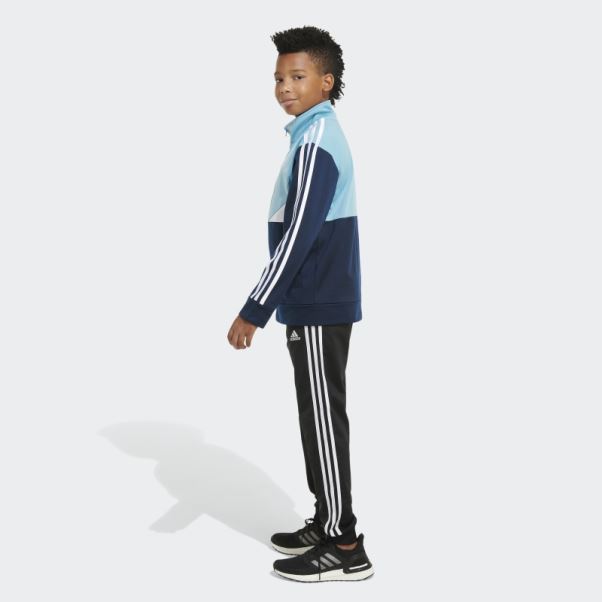 Adidas Clrblk Tricot Jkt 23 Bleu Marine
