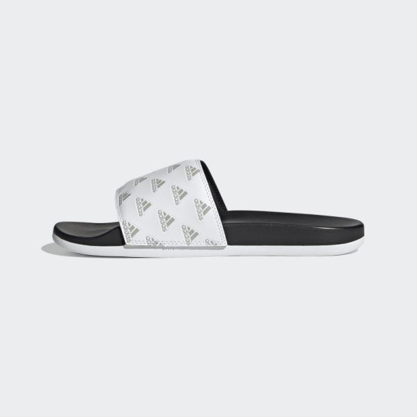 Adidas Adilette Confort Claquettes Grises