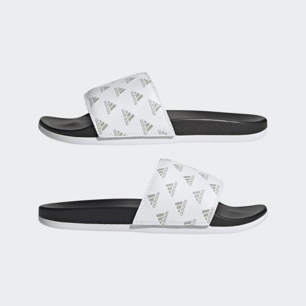 Adidas Adilette Confort Claquettes Grises